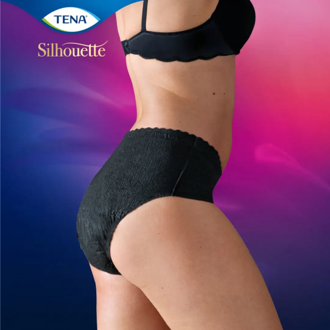 TENA Silhouette Plus Incontinentieverband M - 12 Stuks