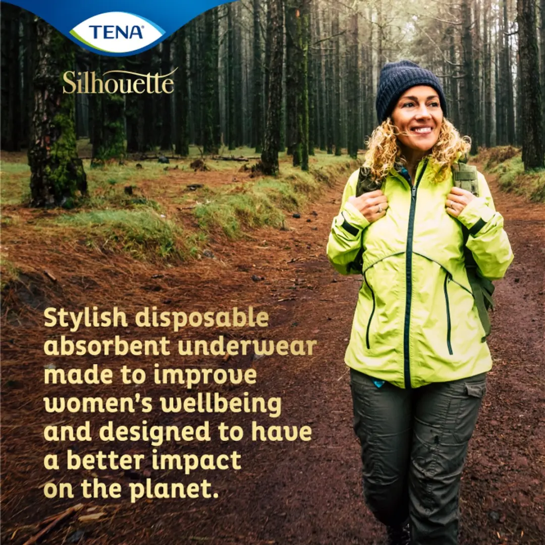 TENA Silhouette Plus Incontinentieverband M - 12 Stuks