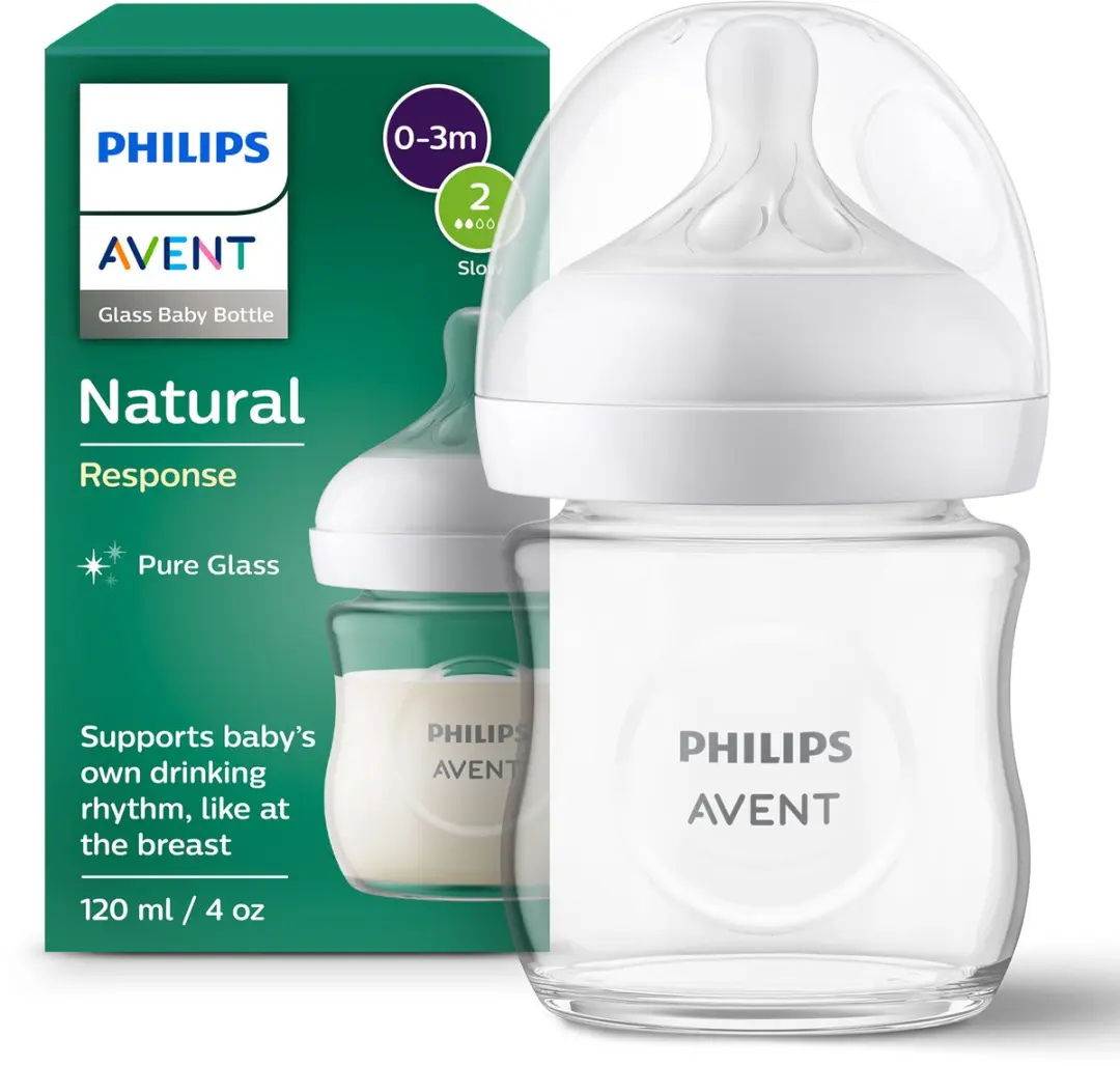 Philips Avent Natural Response Fles Glas 120ml SCY930/01