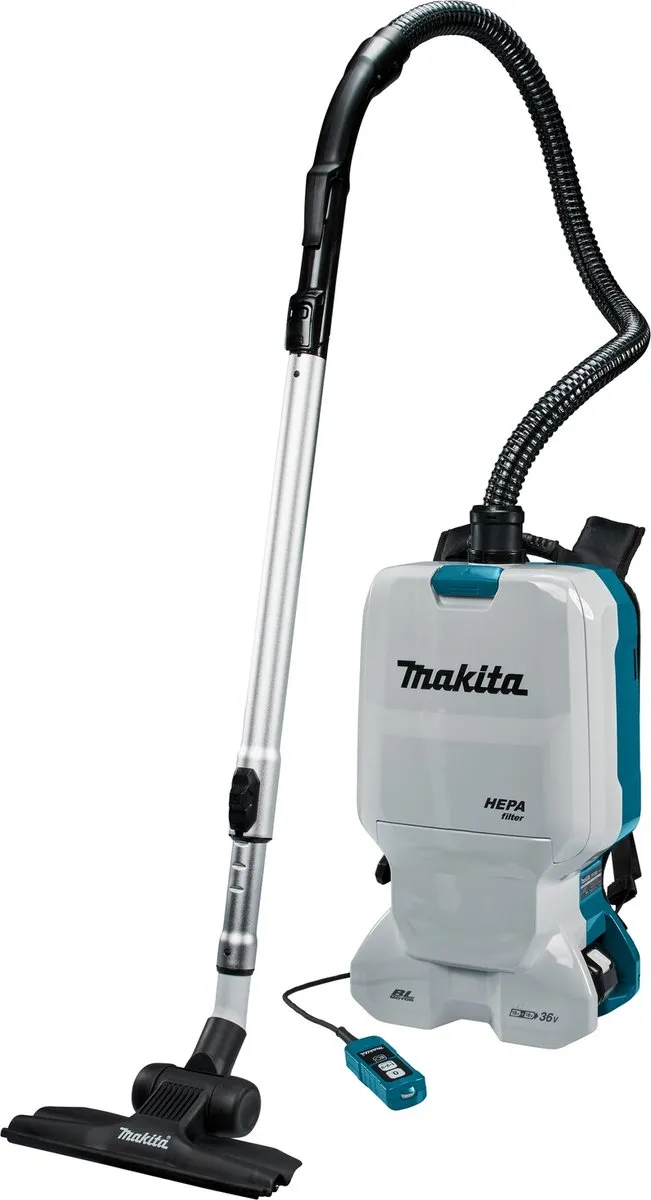 Makita DVC660PT2 Accu Rugstofzuiger - 2x18V 5.0Ah