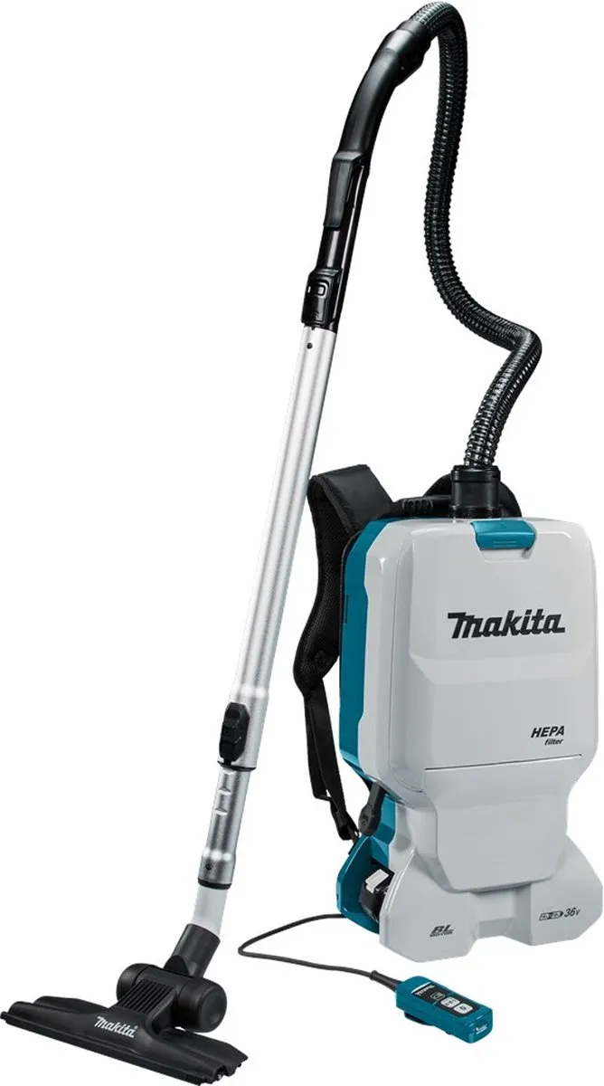 Makita DVC660PT2 Accu Rugstofzuiger - 2x18V 5.0Ah - afbeelding 6 van 6