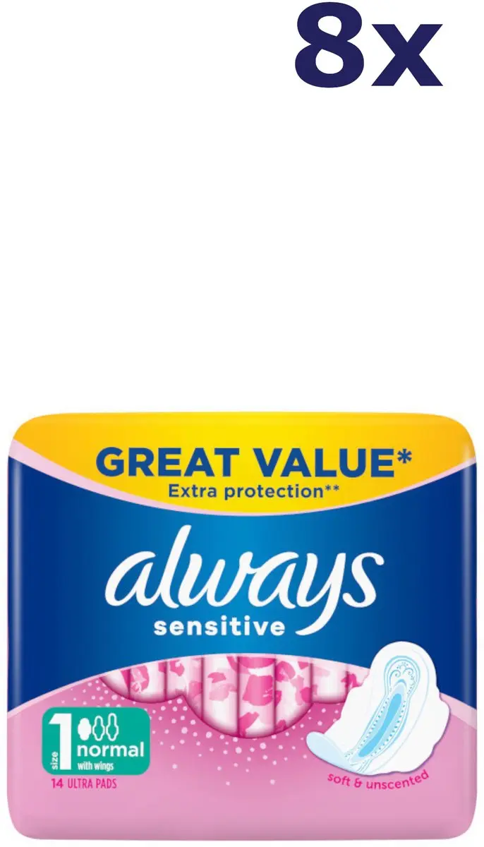 Always Sensitive Maandverband