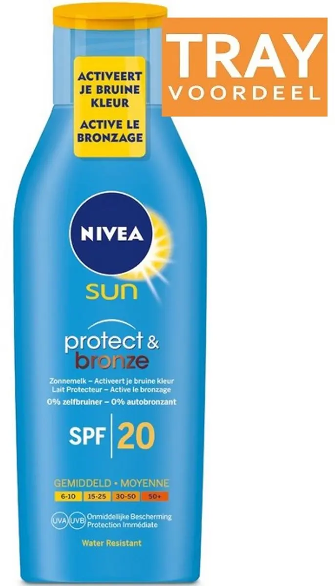 NIVEA Sun Protect & Bronze SPF 20 Zonnecrème 1200ml