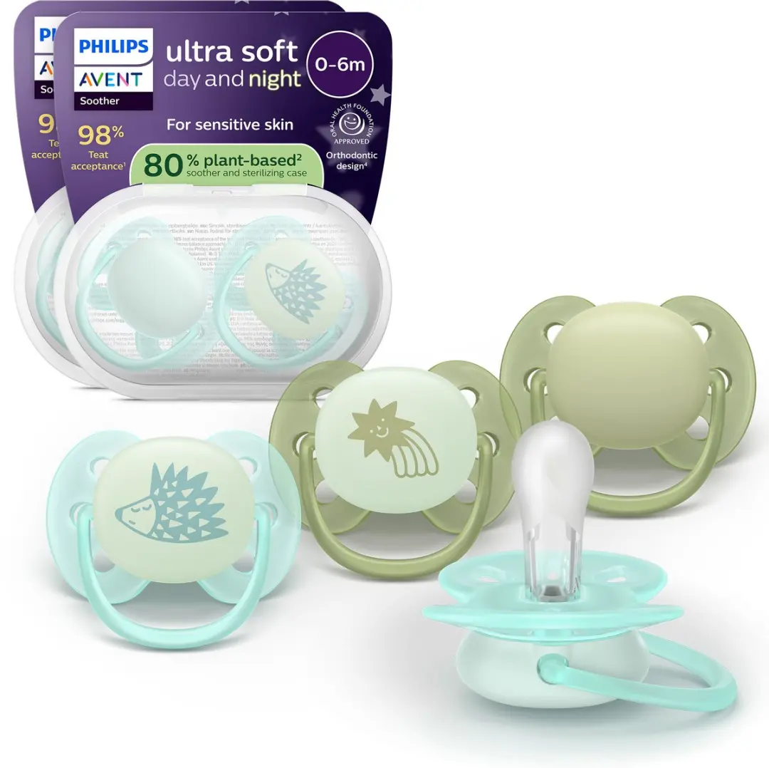 Philips Avent Ultra Soft Glow-in-the-dark Fopspeen