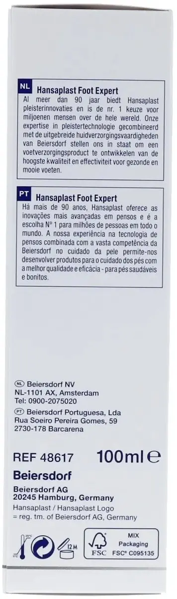 Hansaplast Herstellende Voetcreme 100ml
