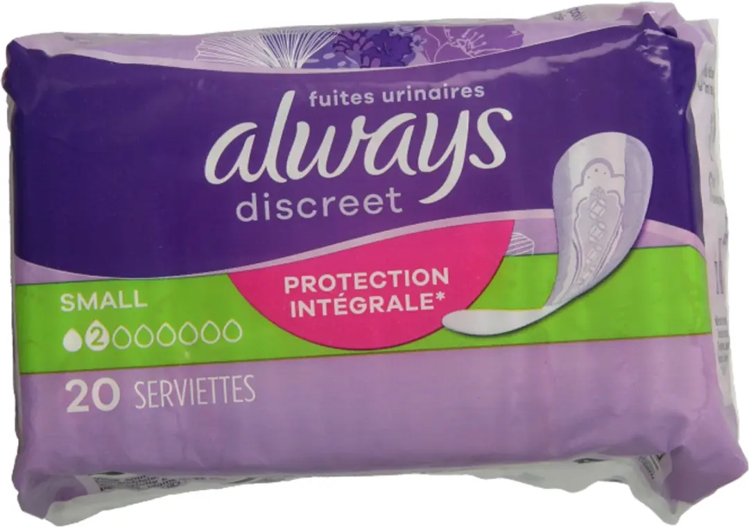 Always Discreet Small 20 Stuks - afbeelding 6 van 6