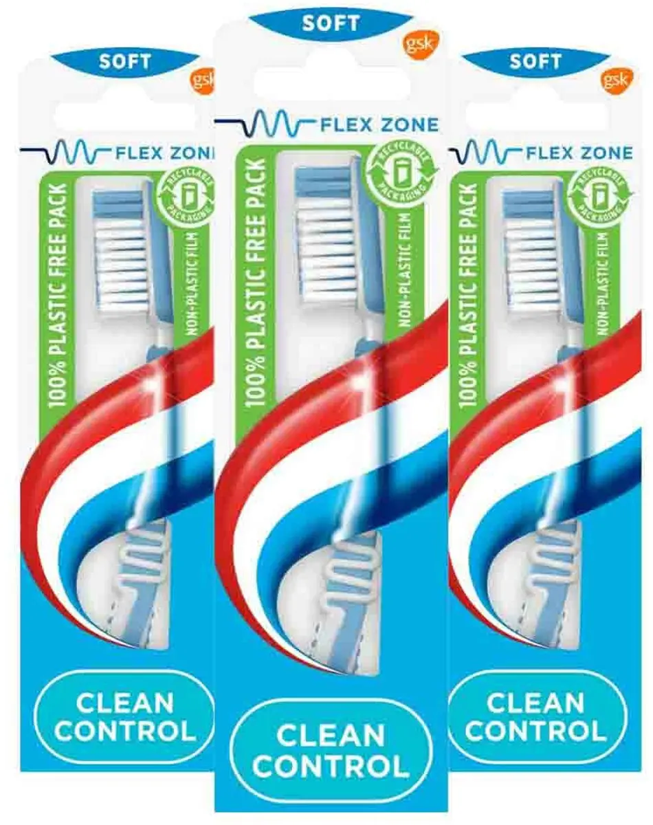 Aquafresh Clean Control Soft Tandenborstel