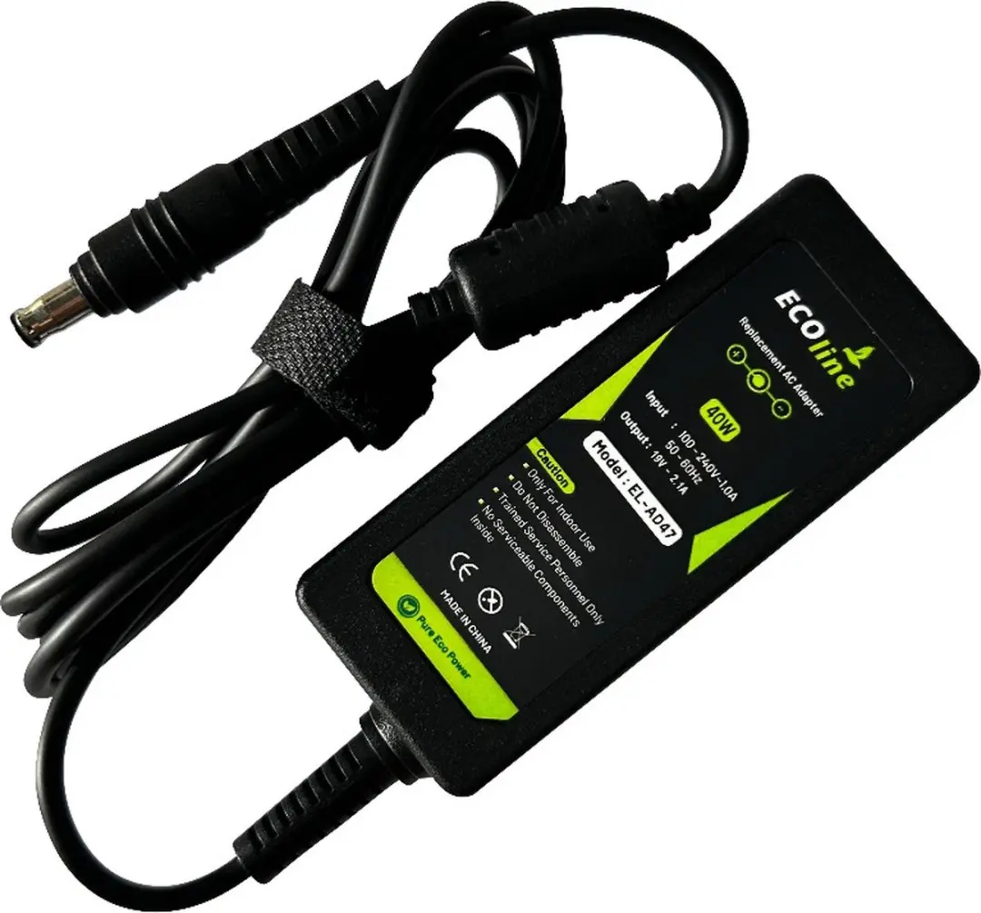 Ecoline Oplader 19V 2.1A 40W - voor Samsung N100/N130/N145/N148/N150/NC10/NC110