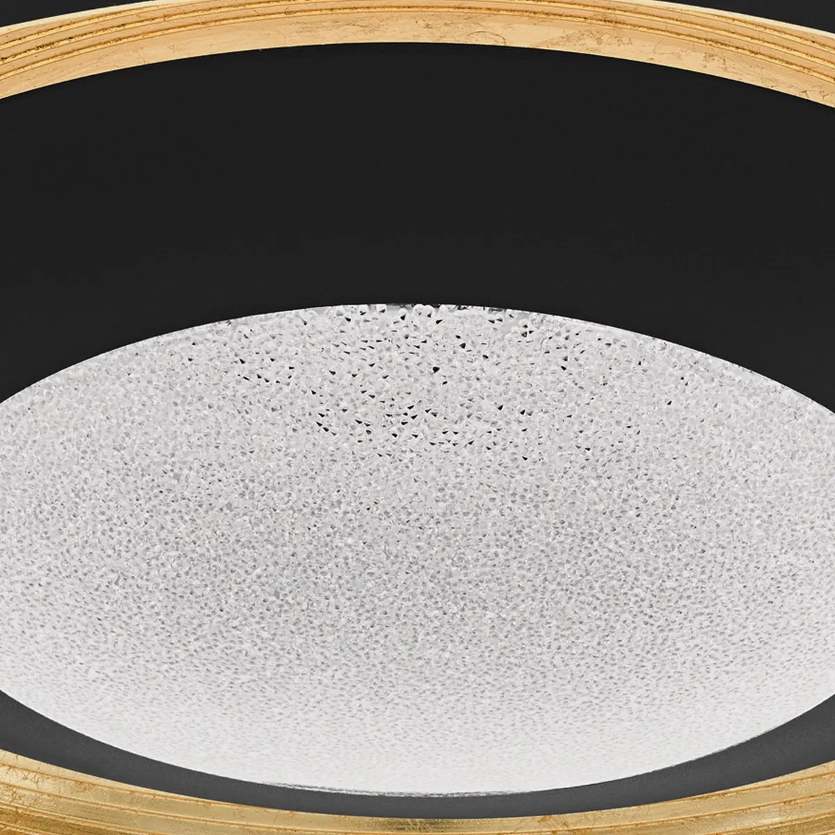 Eglo Canicosa 2 LED Plafondlamp Ø49,5cm - Zwart/Goud