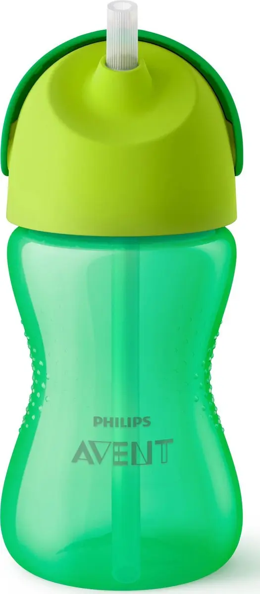 Philips Avent Drinkbeker met Rietje 300ml - Groen - afbeelding 6 van 6