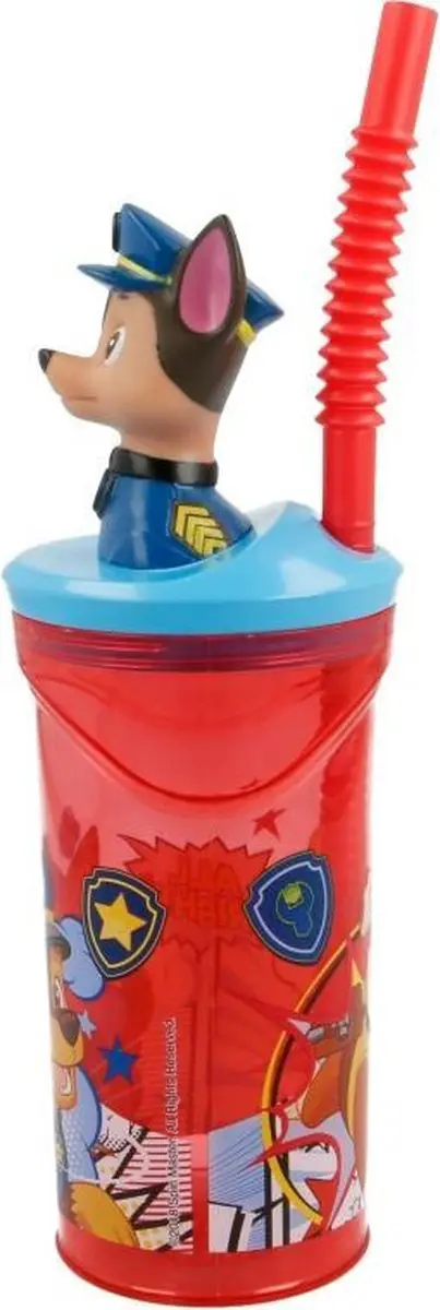 PAW Patrol Chase Drinkbeker 360ml - Rood