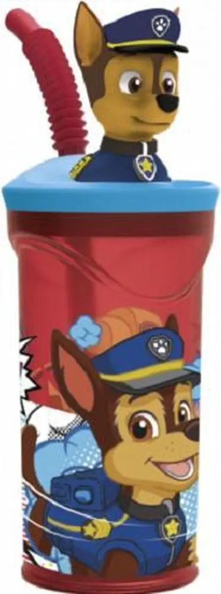 PAW Patrol Chase Drinkbeker 360ml - Rood
