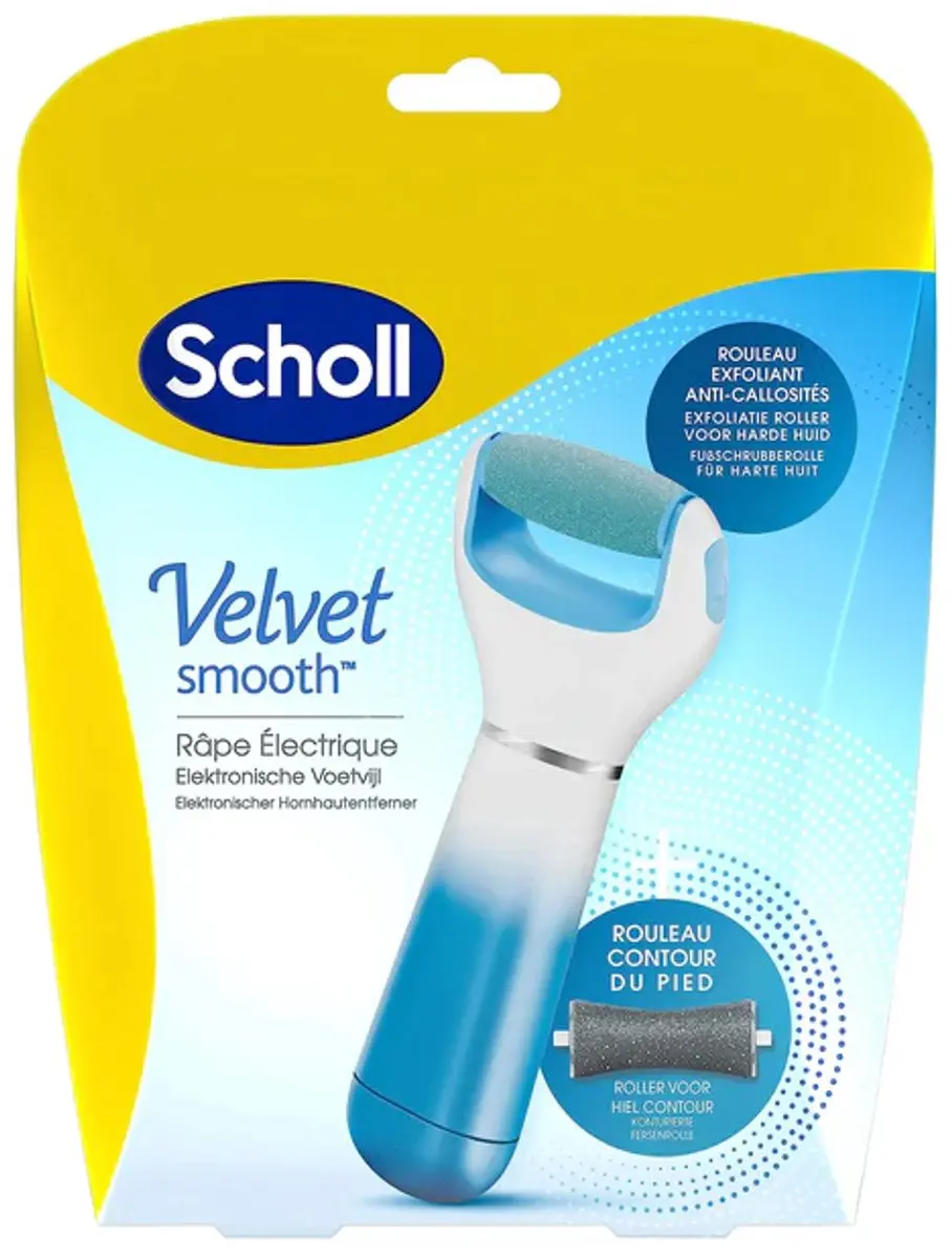 Scholl Velvet Smooth Elektrische Eeltverwijderaar - Blauw - 5 Stuks