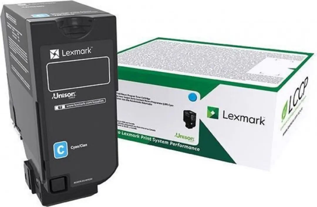 Lexmark 75B20C0 Tonercartridge Cyaan - 10.000 Pag