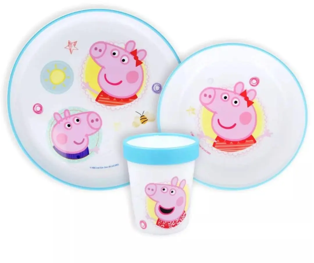 Peppa Pig Ontbijtset 3-delig