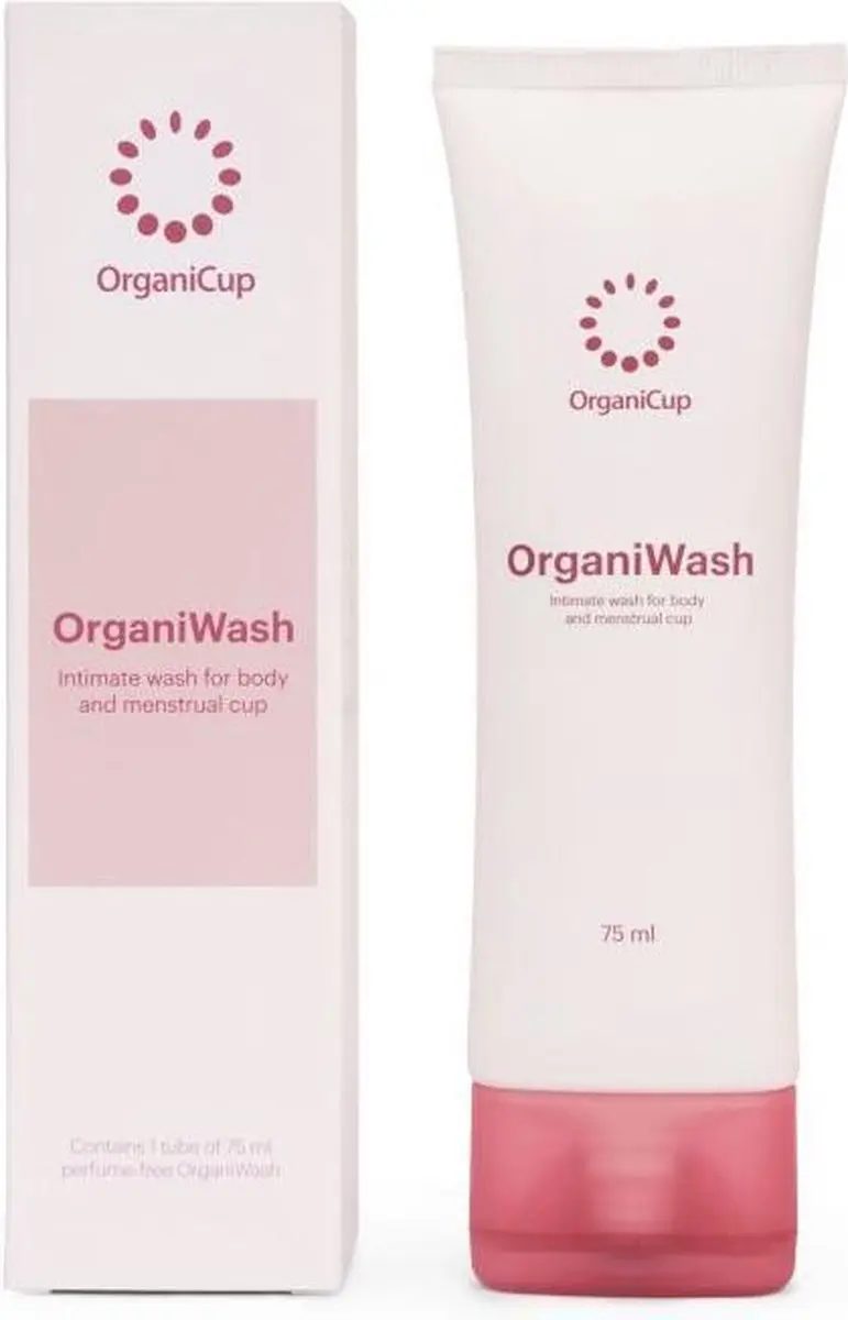 OrganiCup OrganiWash Sterilisator 75ml - Wit