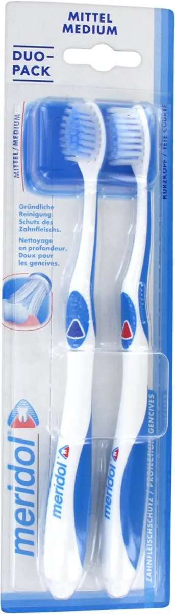 Meridol Duo-Pack Tandenborstels Medium