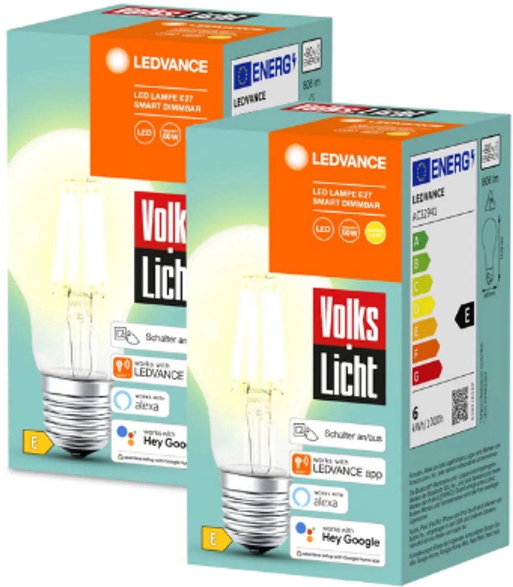 LEDVANCE SMART E27 Warm Wit Dimbaar Bluetooth