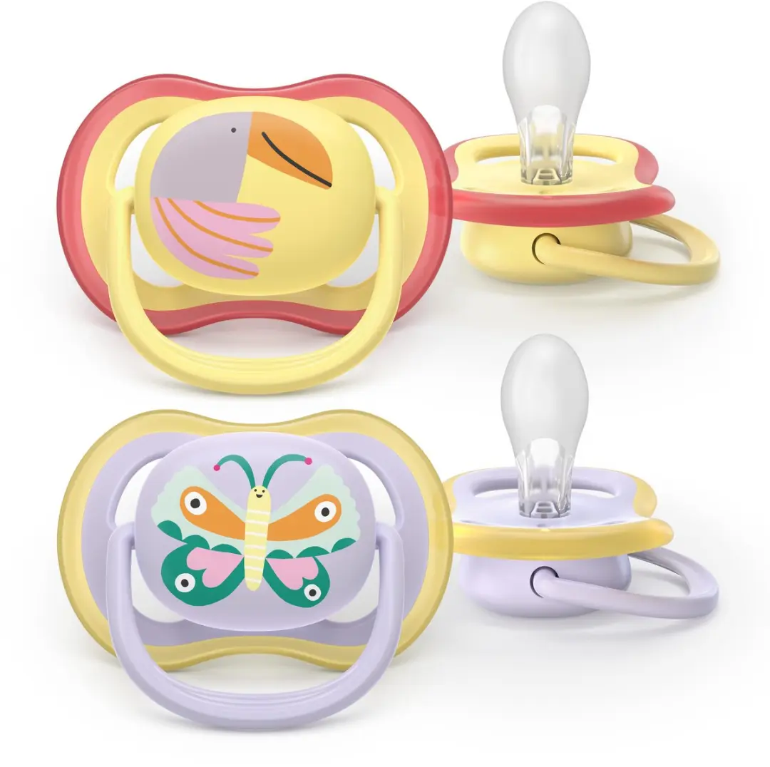 Philips Avent Ultra Air Fopspeen 0-6mnd - 2 Stuks - SCF087/04