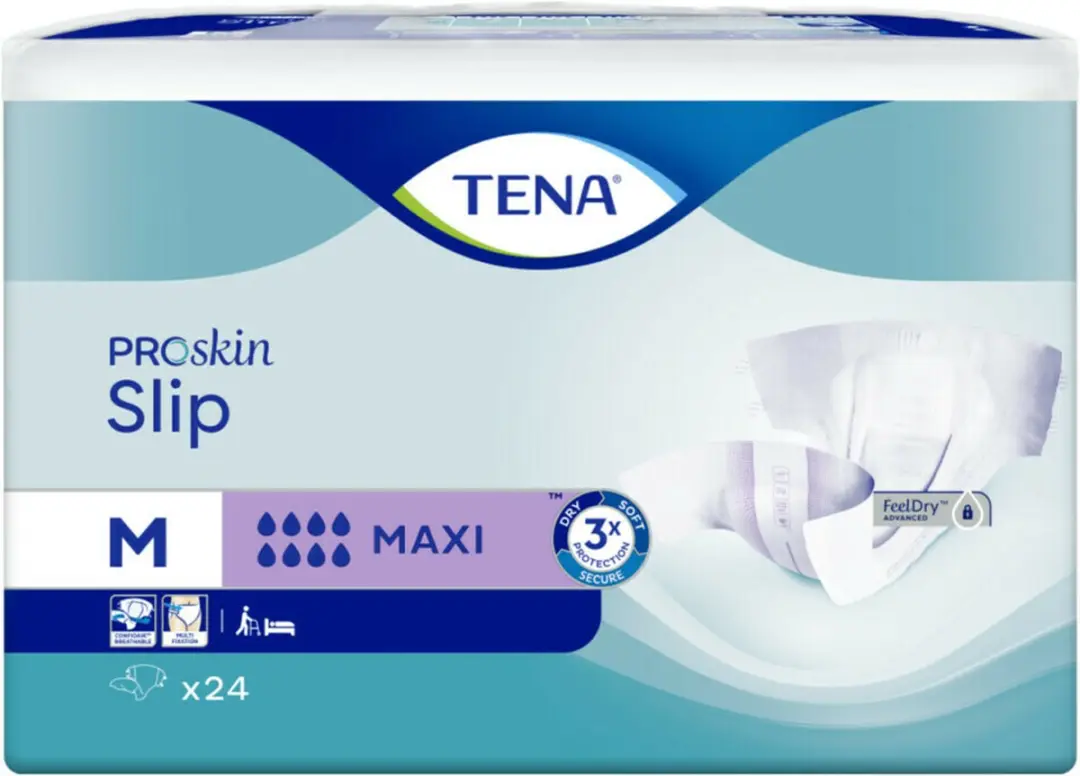 TENA Proskin Slip Maxi M - 3x24 Stuks