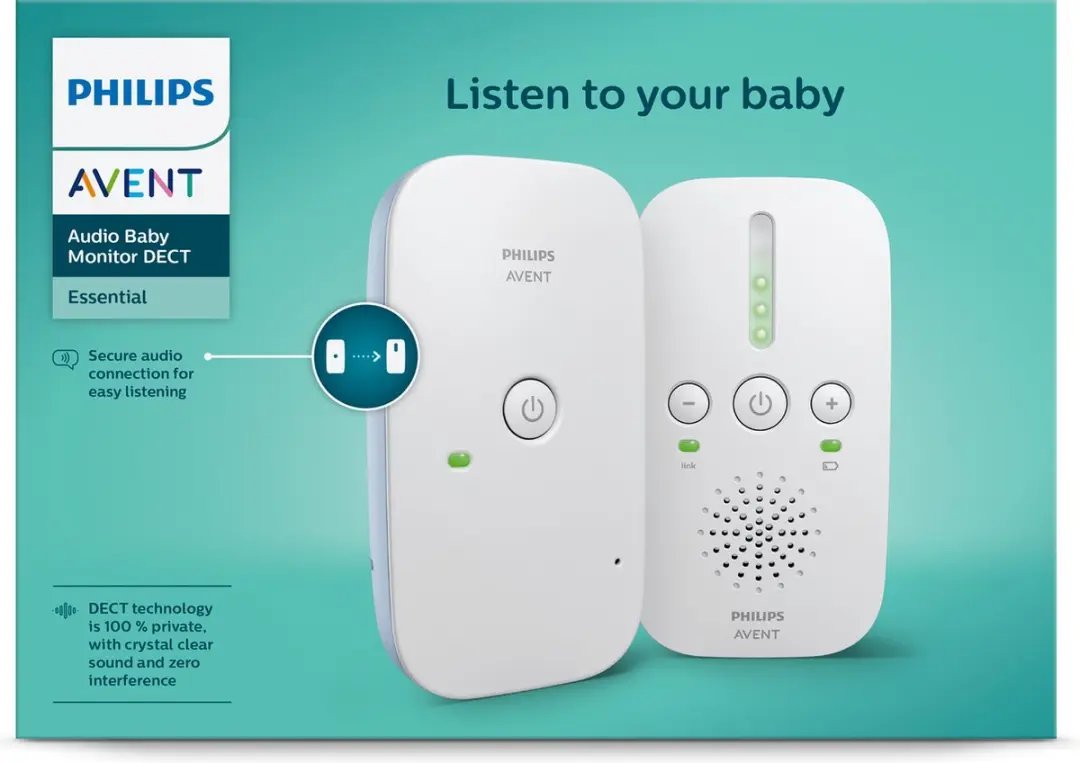 Philips Avent SCD503/26 Babyfoon - DECT - Wit - afbeelding 6 van 6