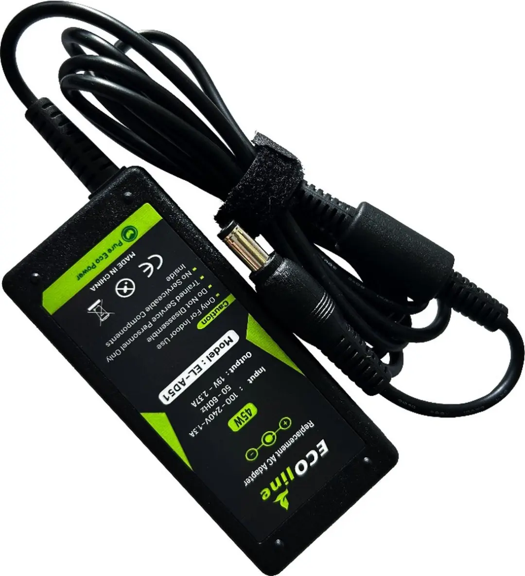 Ecoline Oplader 19V 45W - Toshiba Satellite/Portege