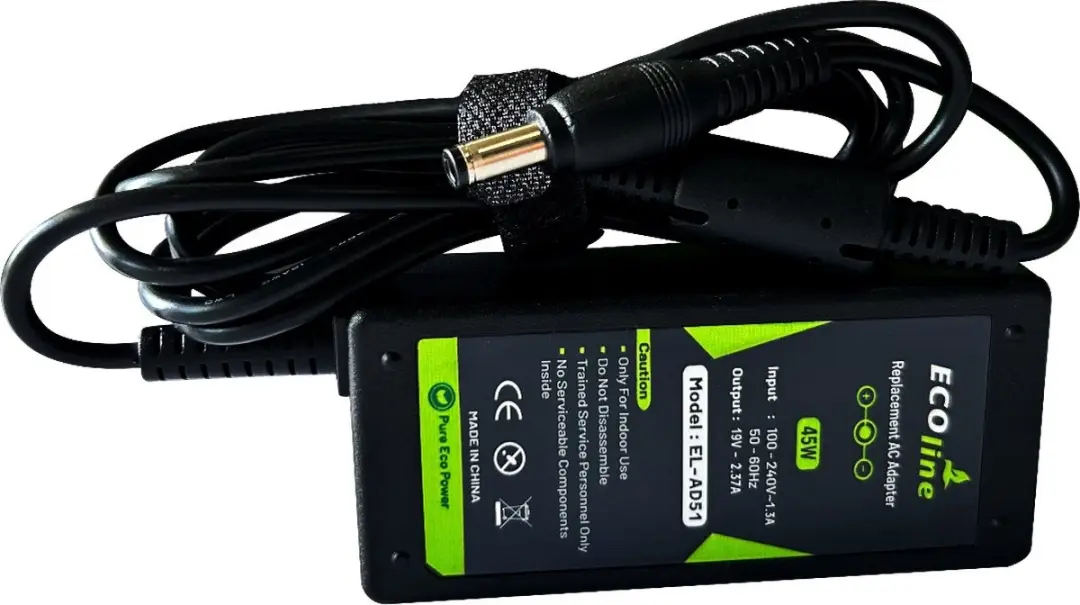 Ecoline Oplader 19V 45W - Toshiba Satellite/Portege