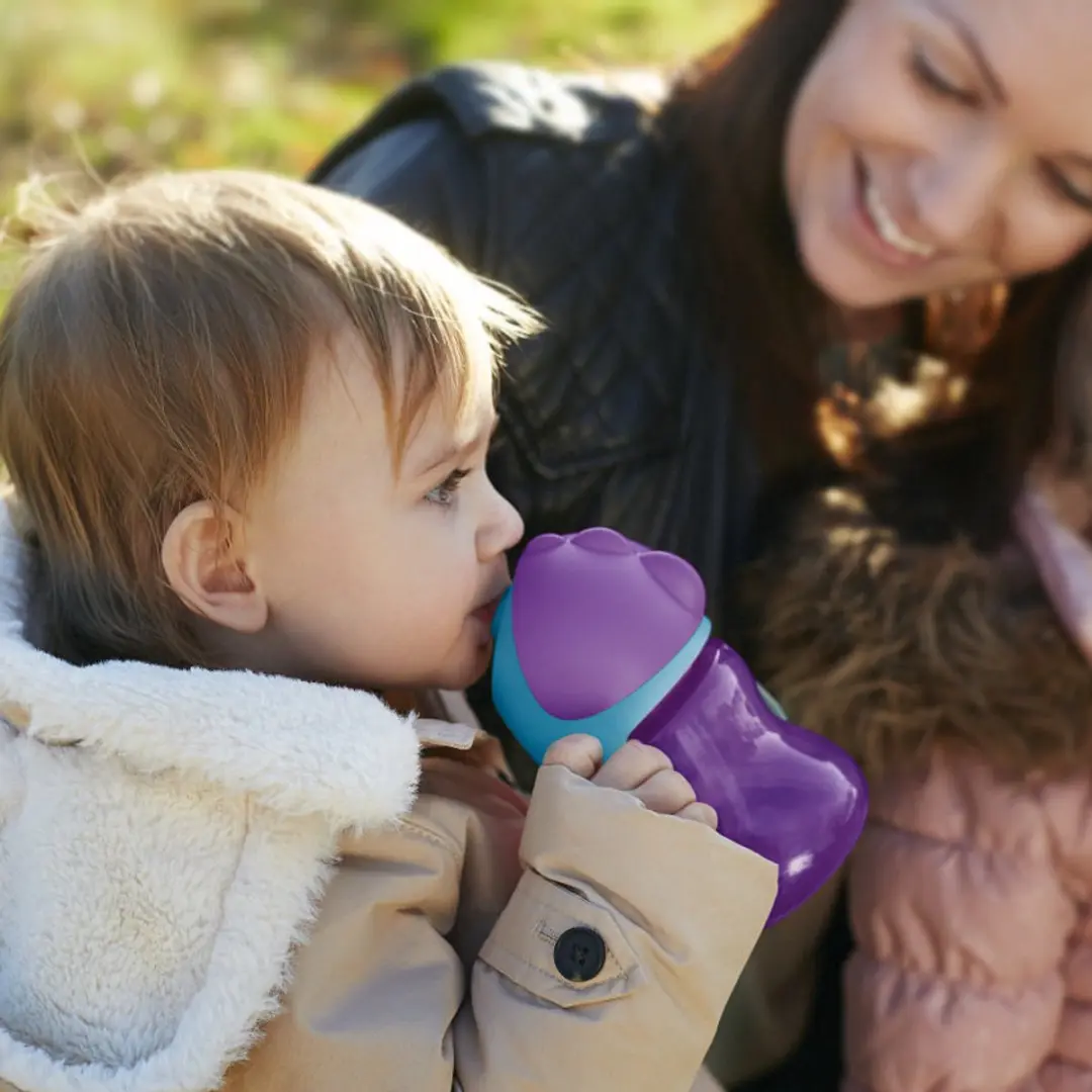 Philips Avent Drinkbeker met rietje SCF796/02 - 200ml - Paars/Blauw - afbeelding 6 van 6