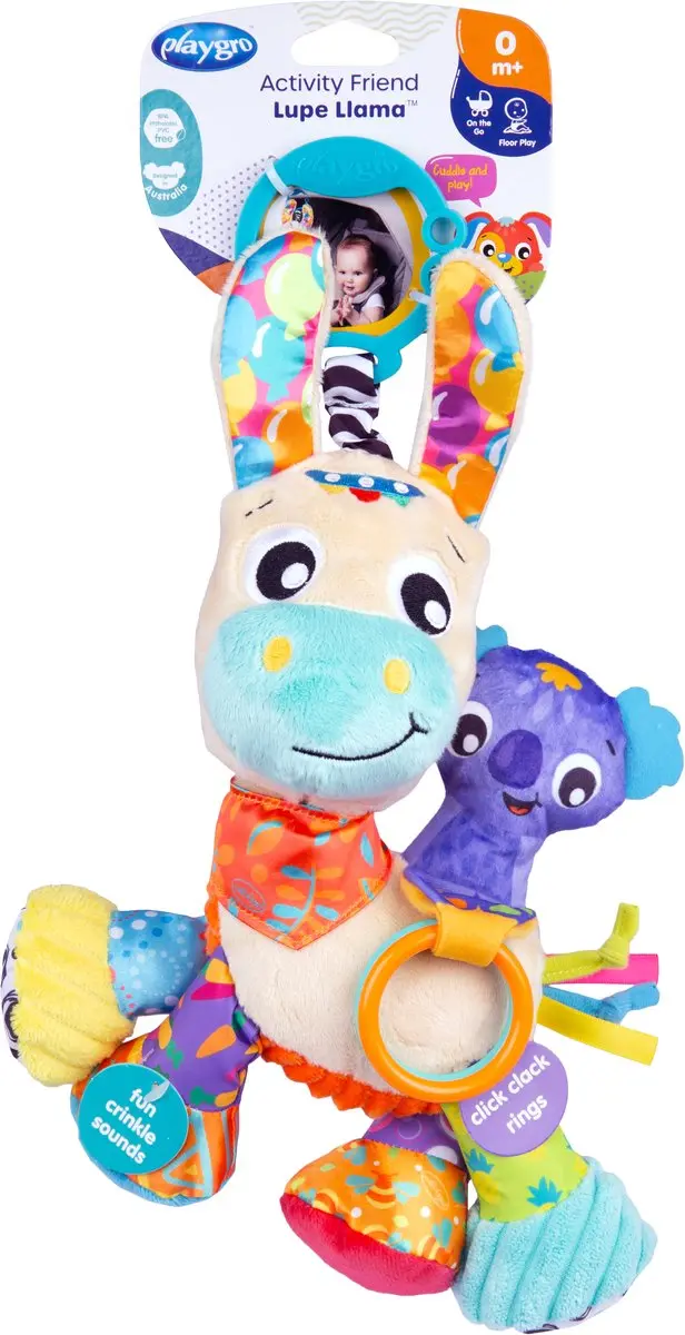 Playgro Activity Friend Lupe Llama Hangspeeltje