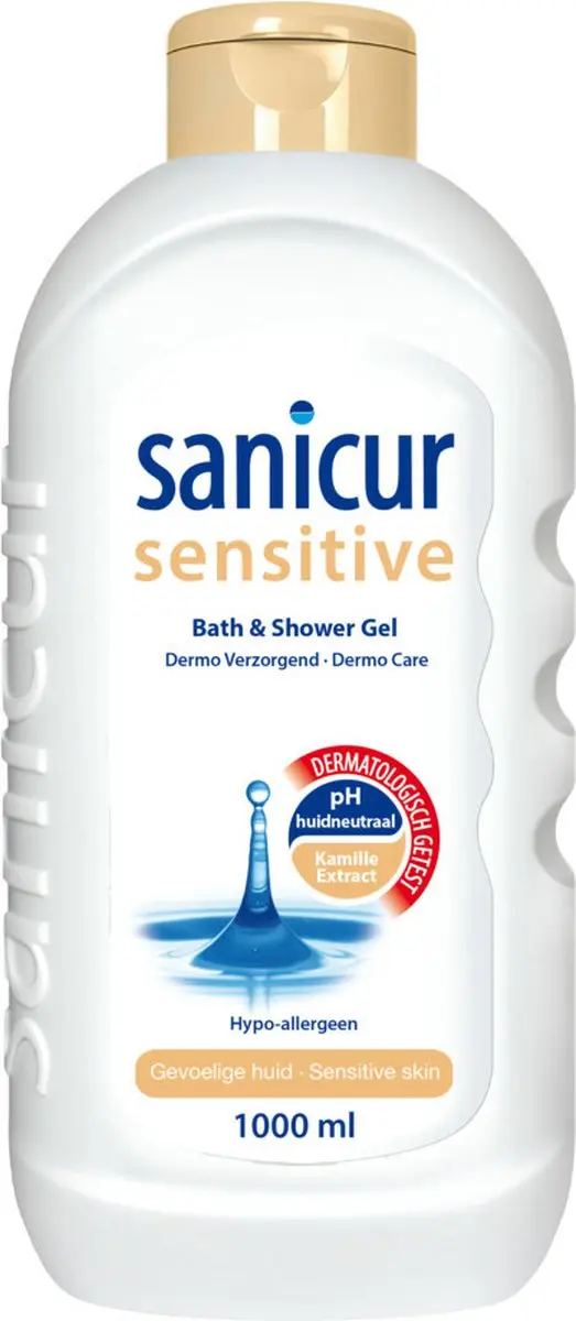 Sanicur Bad en Douchegel Sensitive 1000ml