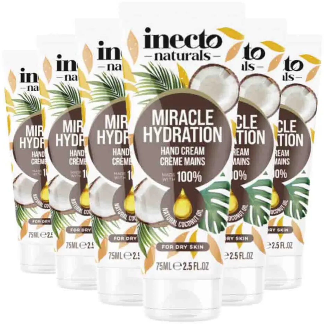 Inecto Naturals Ultra Hydration Coconut Hand & Nail Cream 20 Stuks