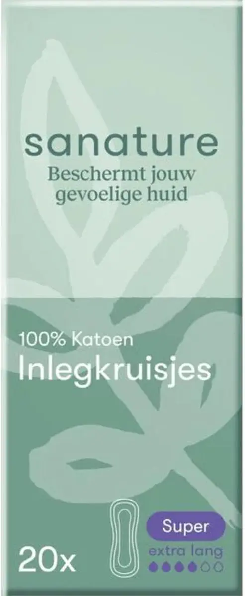 Sanature Inlegkruisjes Super Extra Lang - 20 Stuks Multicolor