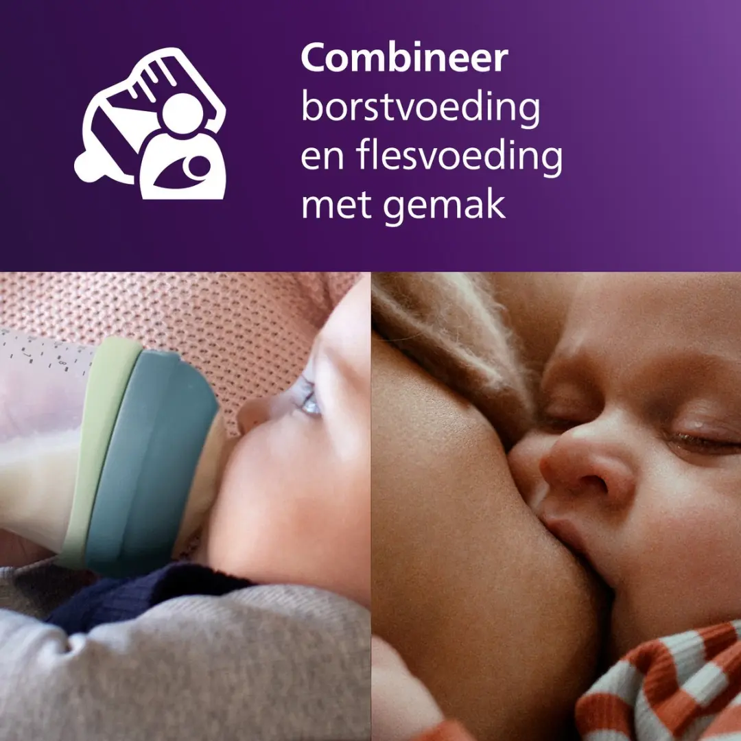 Philips Avent Natural Response Nighttime Fles 260ml SCY903/81