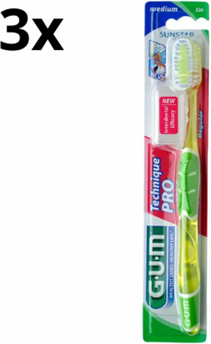 Gum Technique Pro Tandenborstel Medium