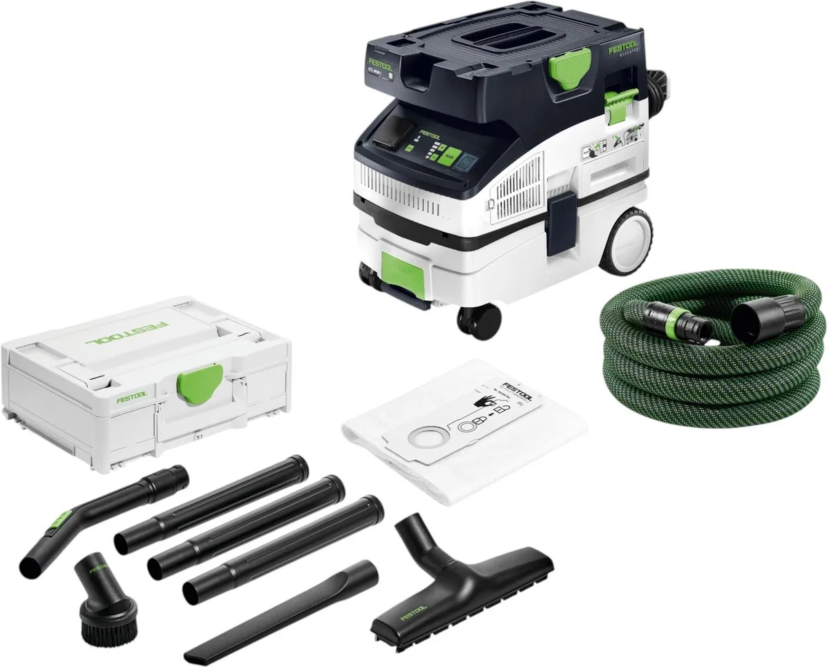 Festool CTL MINI I CLEANTEC Stofafzuiger 1200W