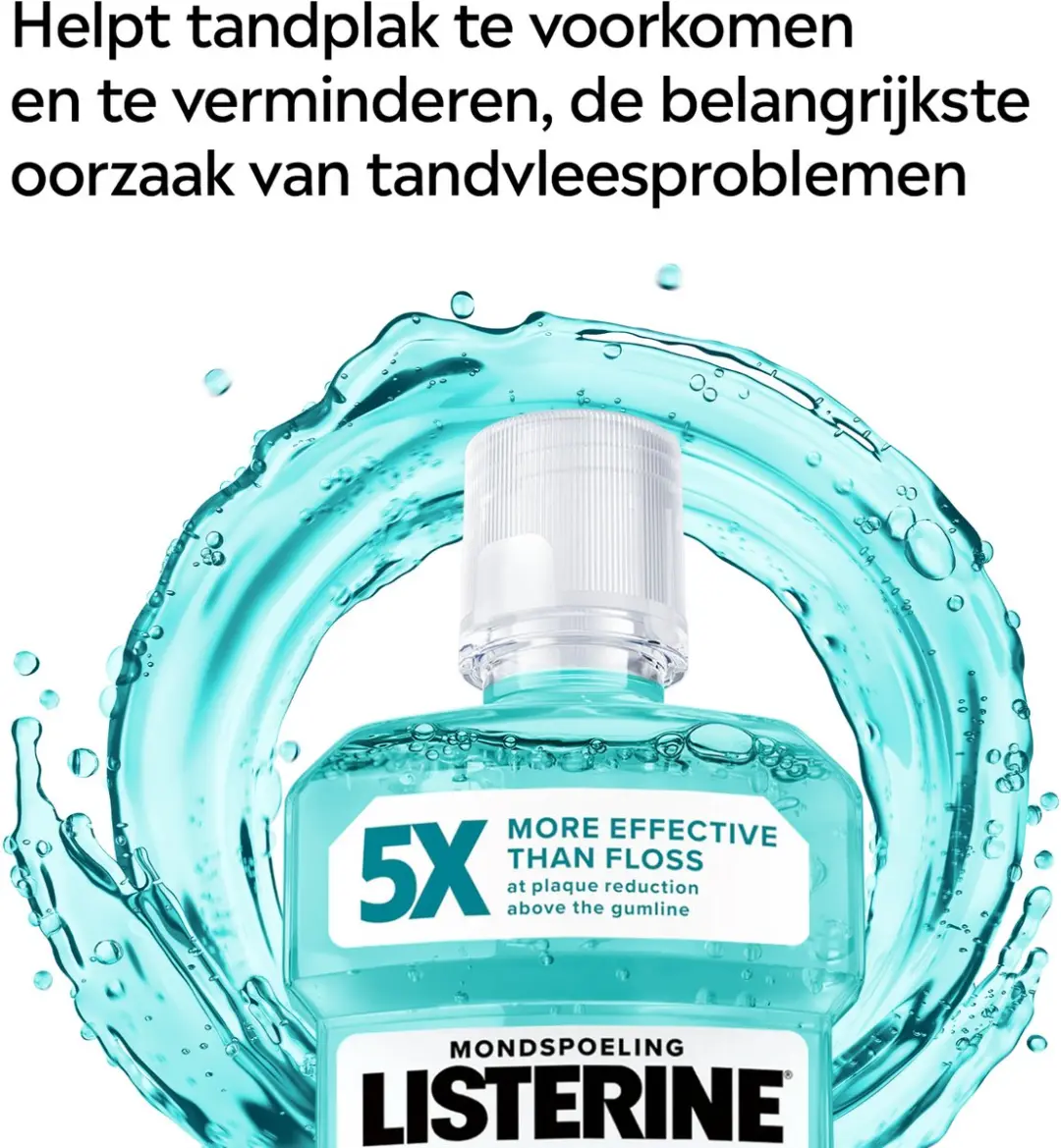 Listerine Cool Mint Mondwater Alcoholvrij 500ml