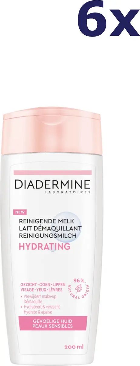 Diadermine Reinigingsmelk Gevoelige Huid