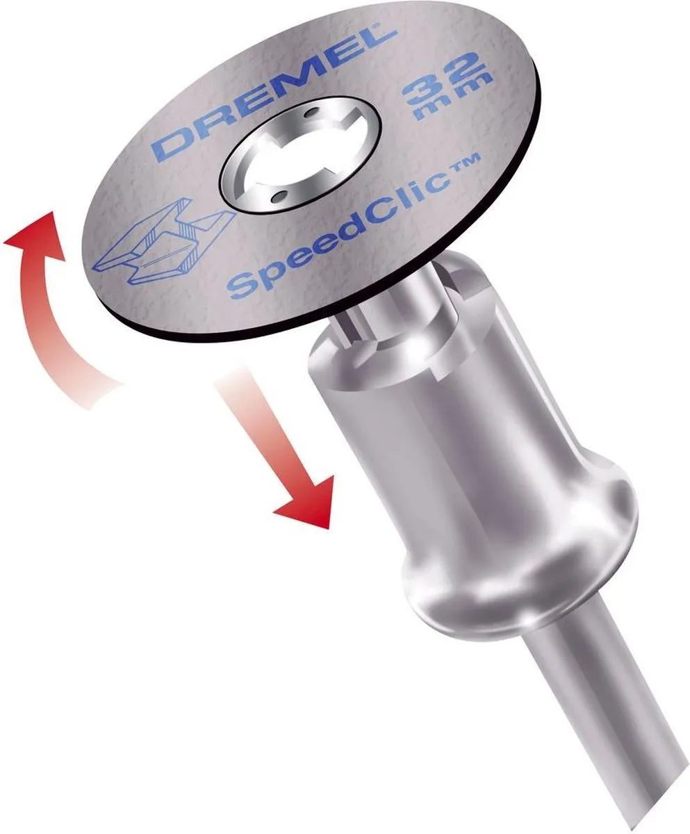 Dremel EZ SpeedClic SC690 Dunne Snijschijven - 2 Stuks