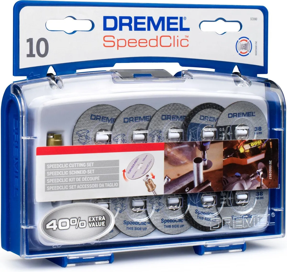 Dremel EZ SpeedClic SC690 Dunne Snijschijven - 2 Stuks