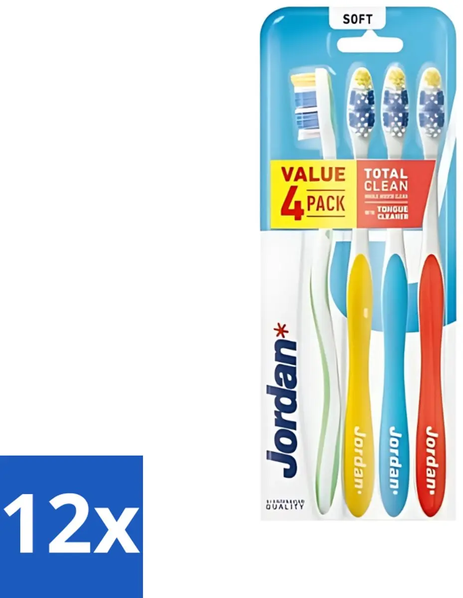 Jordan Total Clean Tandenborstels Soft