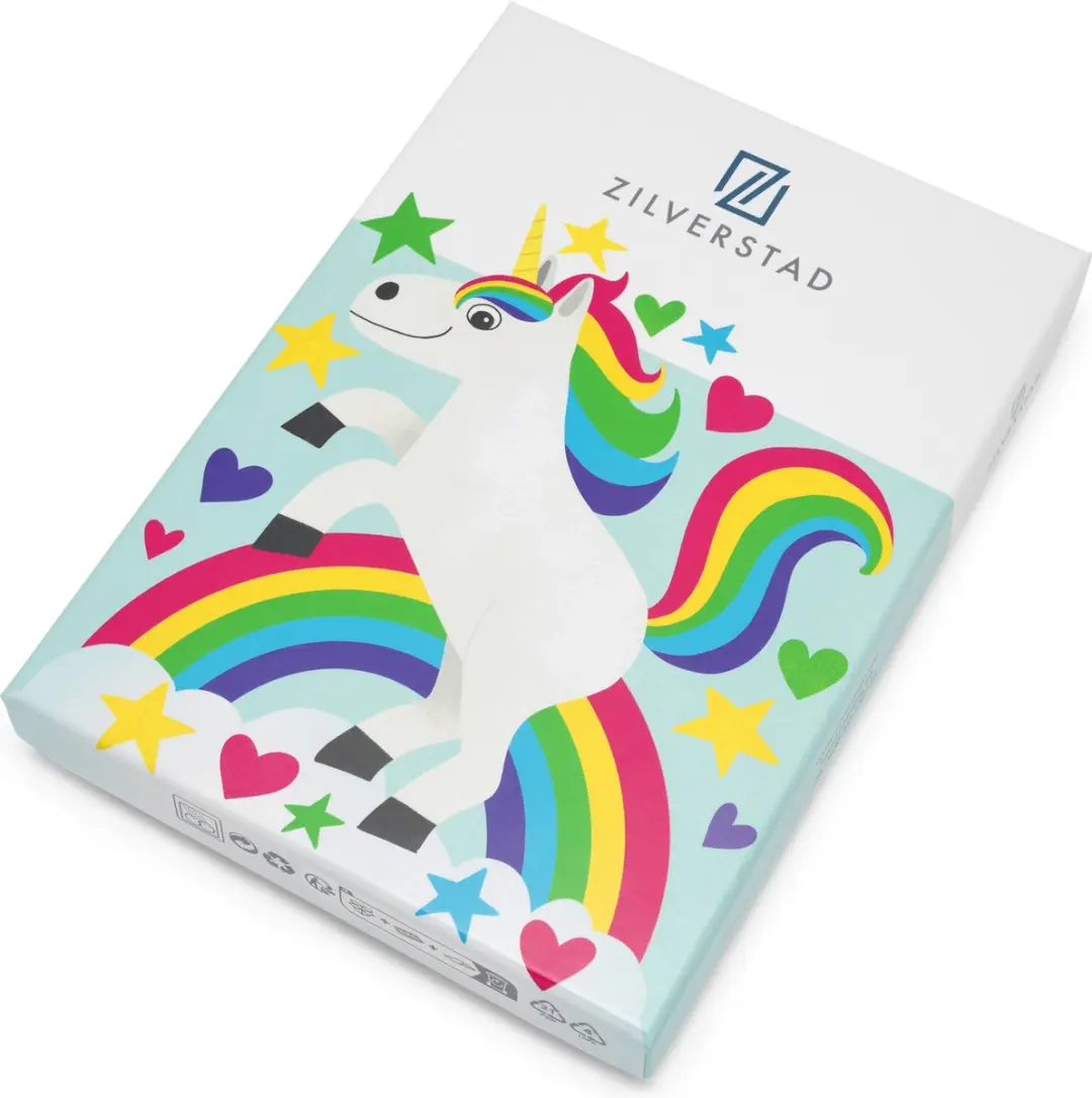 Zilverstad Kinderbestek Unicorn 4-delig RVS 18/10 - Zilver