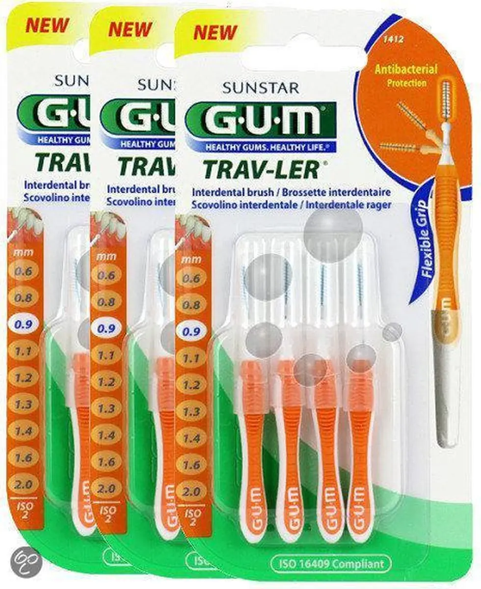 Gum Trav-ler Ultra Fine Ragers 0.9mm