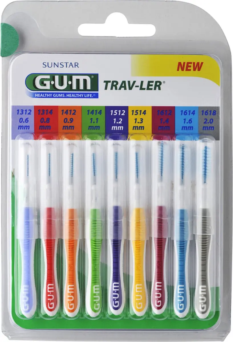 GUM Trav-ler ragers multipack