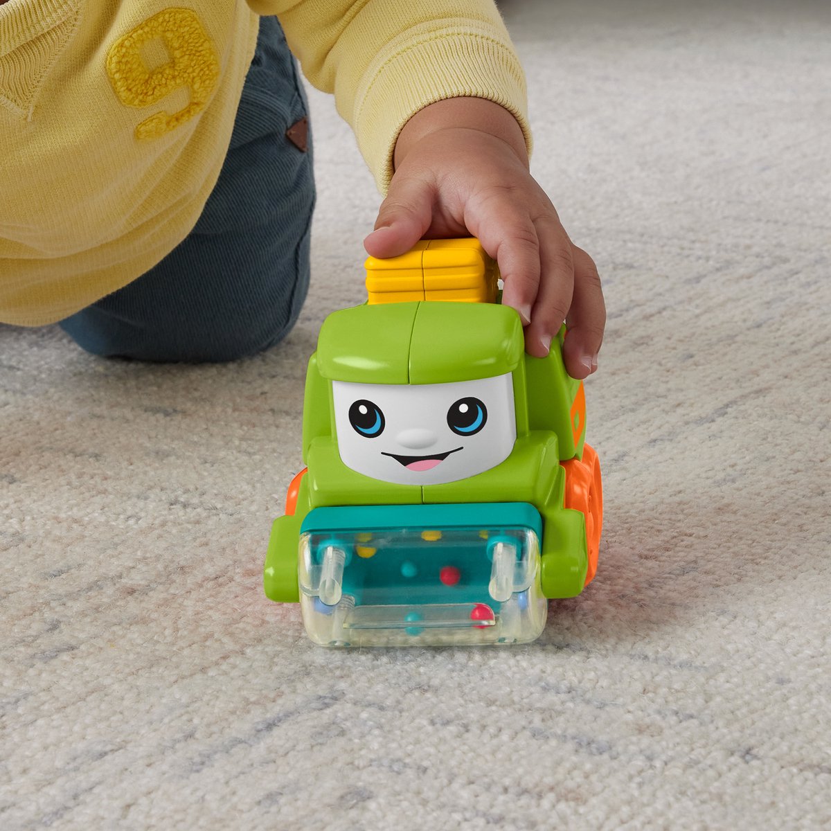 Fisher-Price speelgoed tractor Rollin' Tractor kunststof meerkleurig.