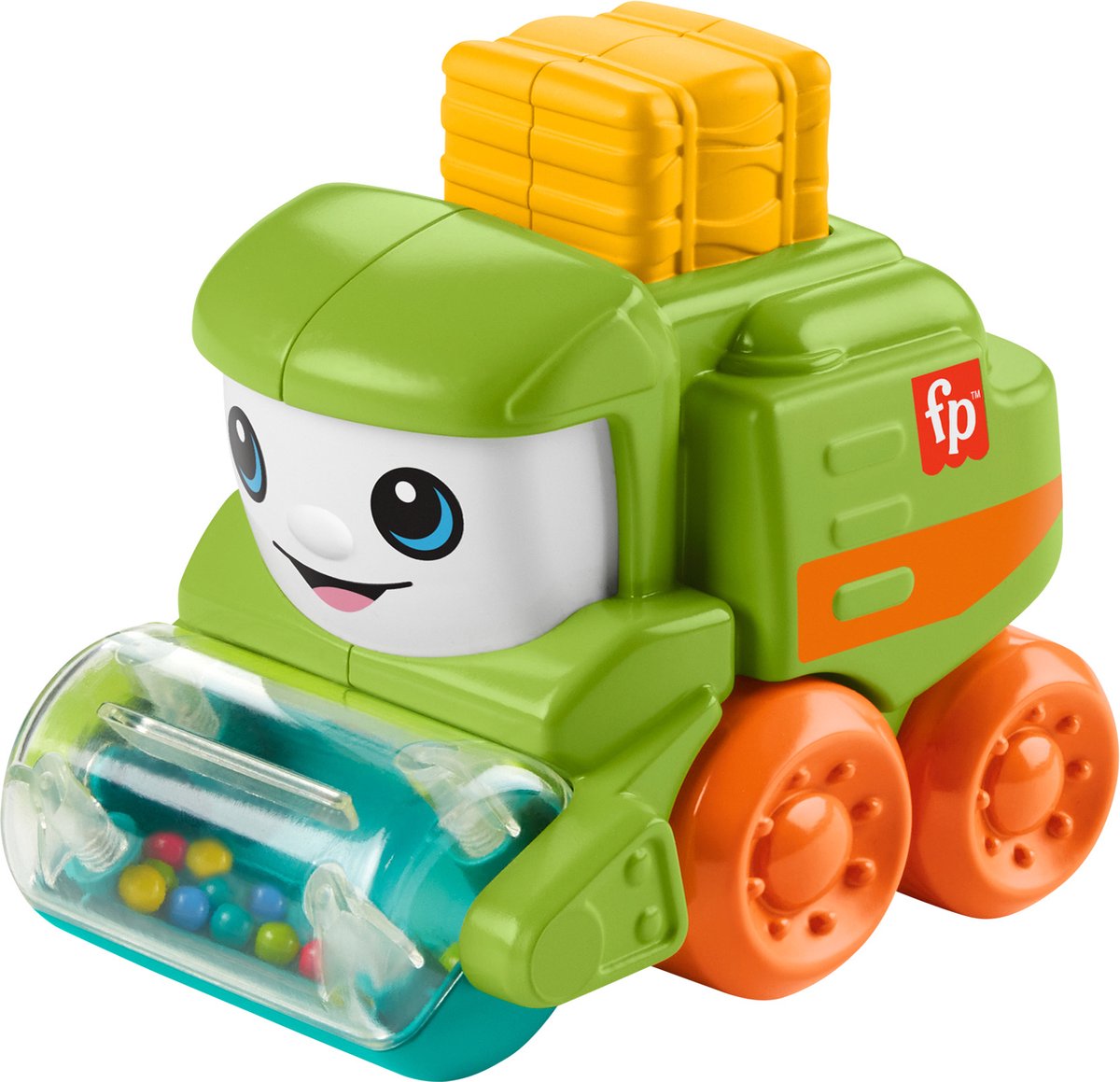 Fisher-Price speelgoed tractor Rollin' Tractor kunststof meerkleurig.
