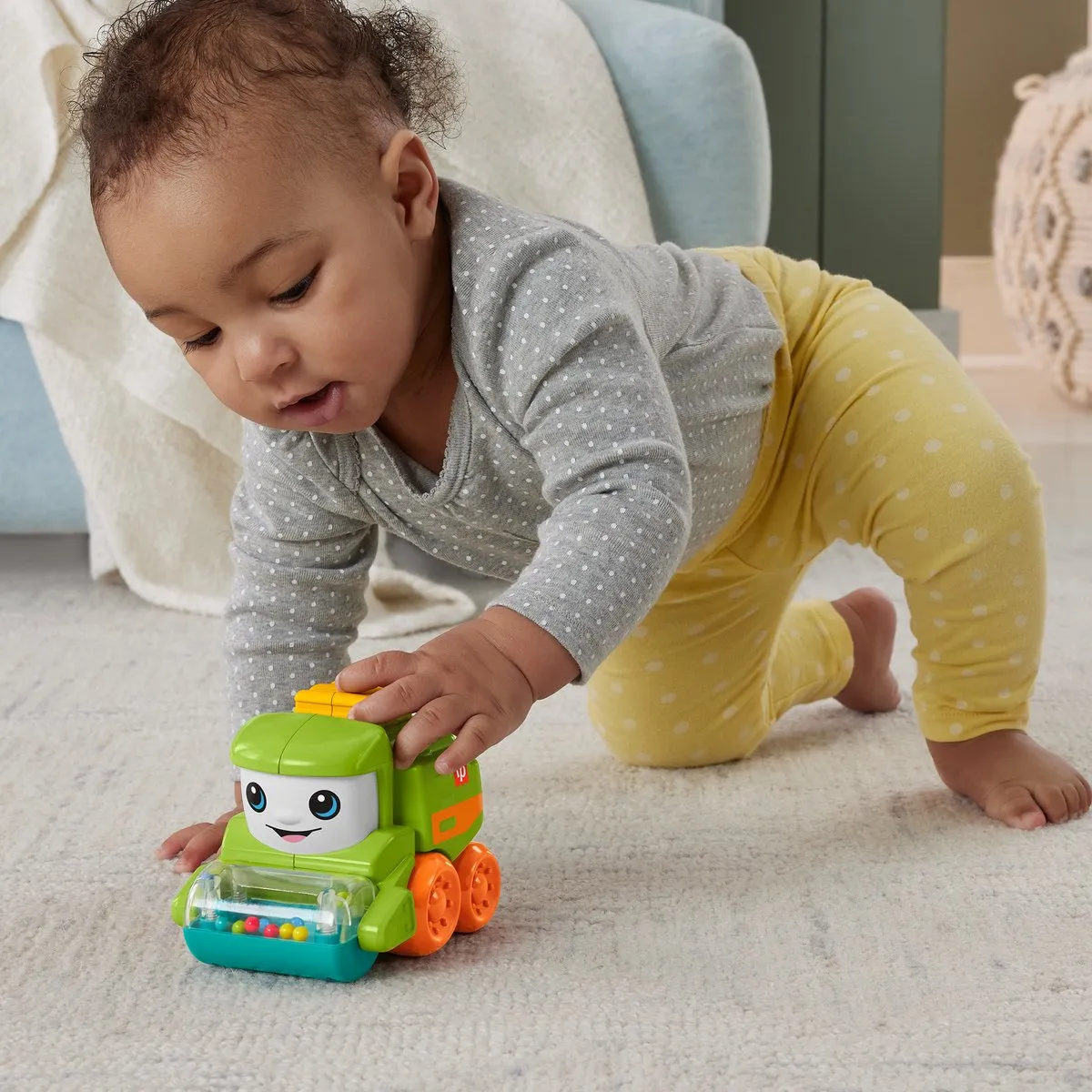Fisher-Price Rollin' Tractor HRP27-HRP30 Speelgoed - Multicolor - afbeelding 6 van 6