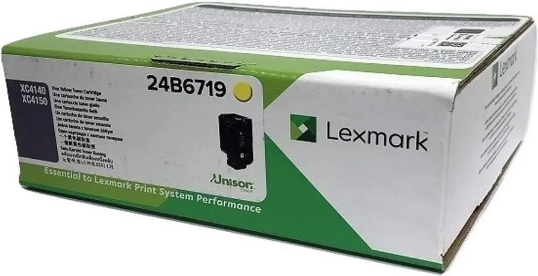 Lexmark XC4150 Geel Tonercartridge 24B6719 - 13.000 pagina's