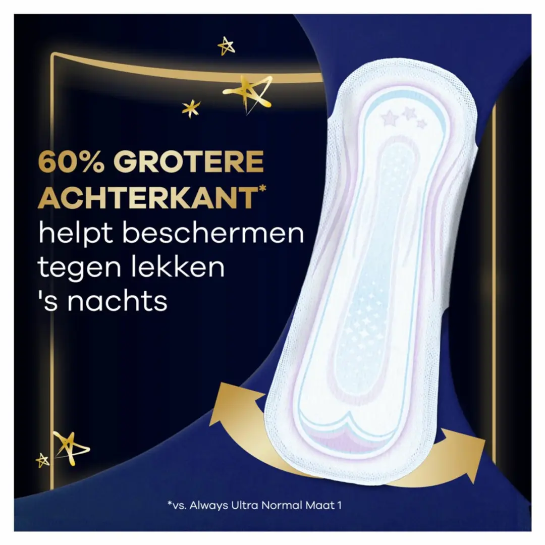 Always Ultra Secure Night Maandverband - 22 Stuks