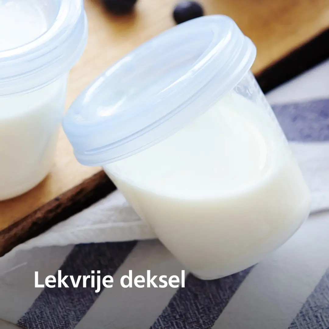 Philips Avent Bewaarbekers SCF618/10 - 180ml - 10 Stuks