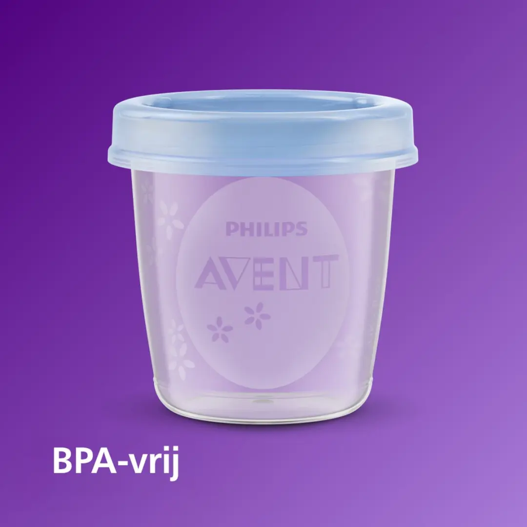 Philips Avent Bewaarbekers SCF618/10 - 180ml - 10 Stuks